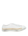 Maison Margiela Woman Sneakers White Size 11 Textile Fibers In White