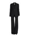 Maison Margiela Satin Blazer And Tailored Trousers Set In Black