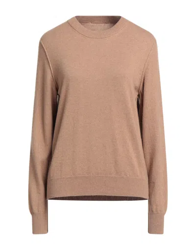 Maison Margiela Sweaters In Beige