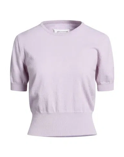 Maison Margiela Woman Sweater Lilac Size S Virgin Wool In Purple