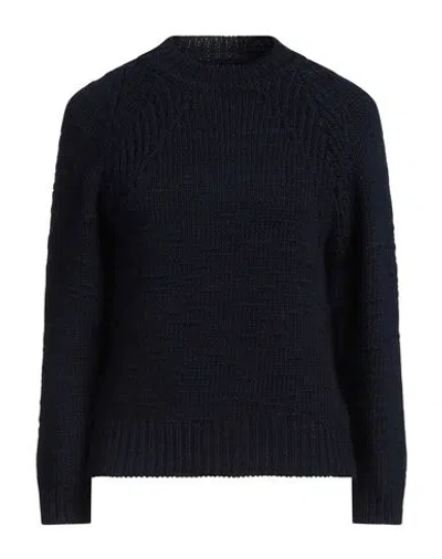 Maison Margiela Woman Sweater Navy Size S Wool