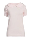 Maison Margiela Woman Sweater Pink Size M Wool, Cashmere