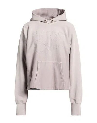 Maison Margiela Woman Sweatshirt Lilac Size S Cotton In Neutral