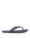 Maison Margiela Woman Thong Sandal Midnight Blue Size 9 Rubber