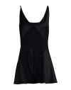 Maison Margiela Viscose Mini Suit In Black