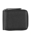 Maison Margiela Woman Wallet Black Size - Bovine Leather