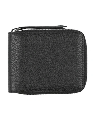 Maison Margiela Woman Wallet Black Size - Bovine Leather