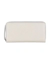 Maison Margiela Woman Wallet Light Grey Size - Bovine Leather