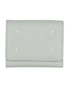 Maison Margiela Woman Wallet Light Grey Size - Bovine Leather