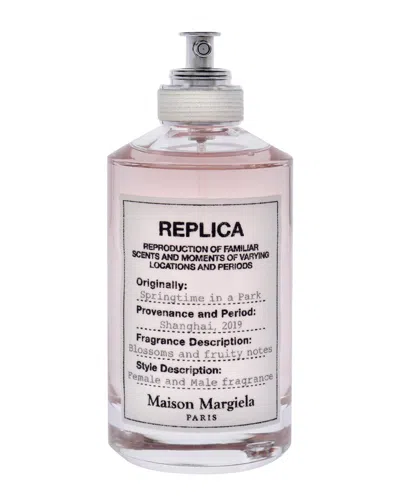 Maison Margiela Replica Springtiem In A Park In Pink