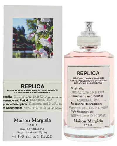 Maison Margiela 3.4oz Replica Springtime In The Park Edt In Pink