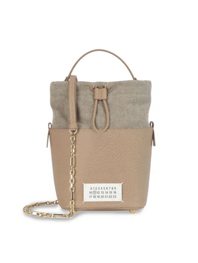 Maison Margiela Women's 5ac Bucket Bag In Sand