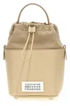 Maison Margiela Small 5ac Bucket Bag In Cream
