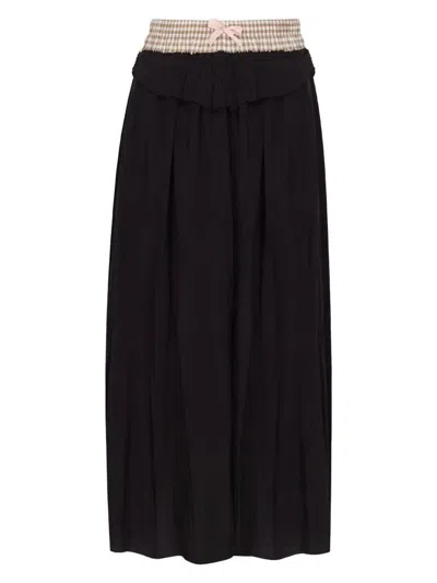 MAISON MARGIELA WOMEN'S ANONYMITY OF THE LINING SKIRT