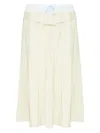 Maison Margiela Beige Aloe Anonymity Of The Lining Skirt In Neutral