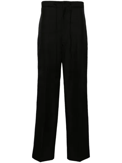 Maison Margiela Women's Black Synthetic Pants For Ss24