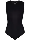 Maison Margiela Basic Roundneck Body Clothing In Black