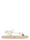 Maison Margiela White Canvas Trekking Sandals