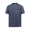 Maison Margiela Women's Cotton Jersey Logo T-shirt In Blue