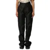 Maison Margiela Women's Cotton Satin 5 Pocket Pants In Black