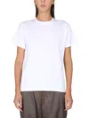 Maison Margiela Crewneck T-shirt In White