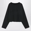 Maison Margiela Washed Cropped Sweatshirt