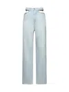Maison Margiela Women Cut-outs Jeans