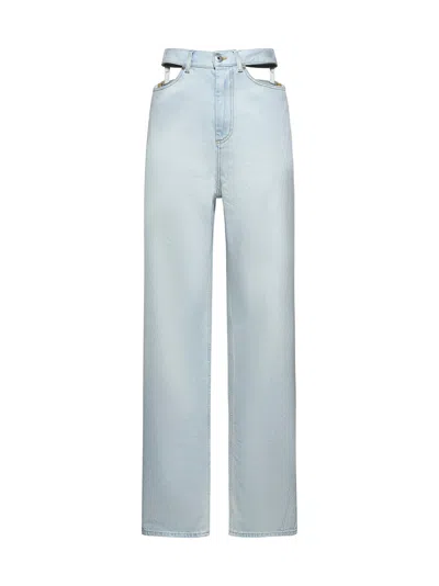 Maison Margiela Women Cut-outs Jeans