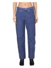 Maison Margiela Straight-leg Distressed Jeans In Blue