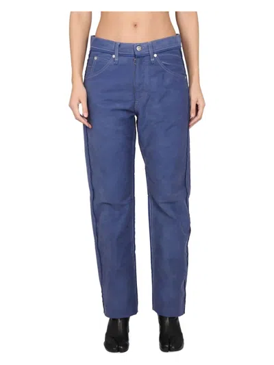 MAISON MARGIELA WOMEN'S DISTRESSED JEANS EFFECT