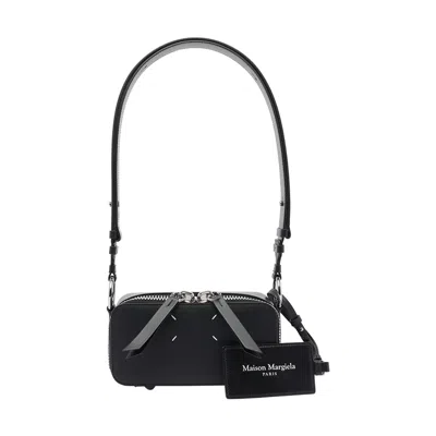 Maison Margiela Women Doll Four Stitches Camera Bag In Black