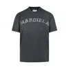 Maison Margiela Women's Faded Logo Relaxed Fit T-shirt In Black