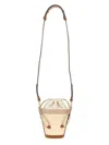 Maison Margiela Women Fire Bucket Bag In Powder
