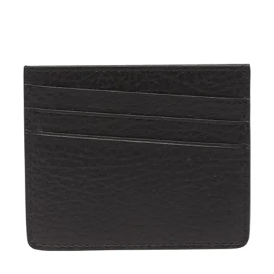 Maison Margiela Women Four Stitches Cards Holder In Black