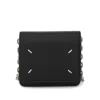 Maison Margiela Women's Four Stitches Chain Wallet In Black