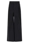 Maison Margiela Black Four Stitches Pants In Black