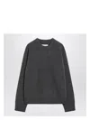 Maison Margiela Gray Wool Sweater Women In Grey