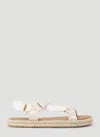 Maison Margiela Women Hiking Sandals In White