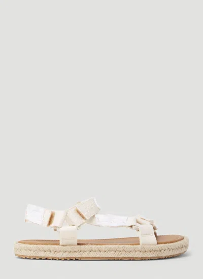 Maison Margiela Women Hiking Sandals In White
