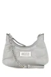 Maison Margiela Women Ice Nappa Leather Micro Glam Slam Hobo Shoulder Bag