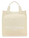 Maison Margiela Women's Ivory Canvas Shopping Bag