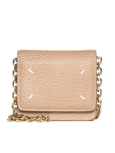 Maison Margiela Women Leather Wallet On Chain Small Bag