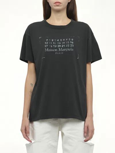 MAISON MARGIELA WOMEN'S LOGO T-SHIRT