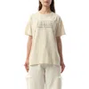 Maison Margiela Women's Logo T-shirt In Butter