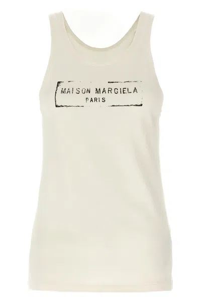 MAISON MARGIELA MAISON MARGIELA WOMEN LOGO TANK TOP
