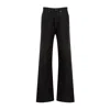 Maison Margiela Black Cotton 5 Pockets Pants In Black