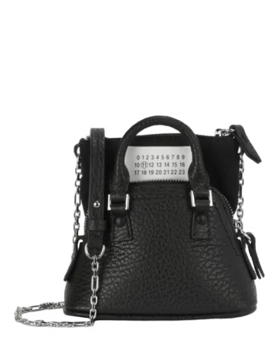 Pre-owned Maison Margiela Women's  5ac Baby Shoulder Bag In Black