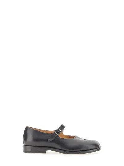 Maison Margiela Women Mary Jane Tabi In Black