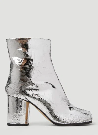 Maison Margiela Women Metallic Tabi H80 Boots