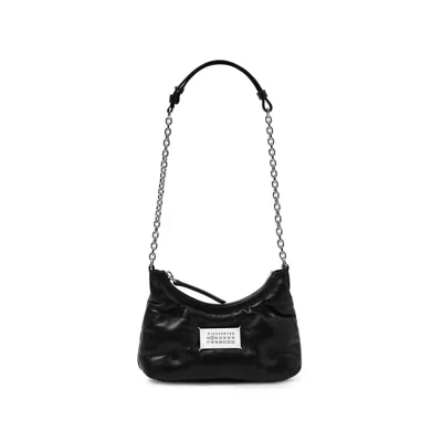 Maison Margiela Women's Micro Glam Slam Hobo Bag In Black